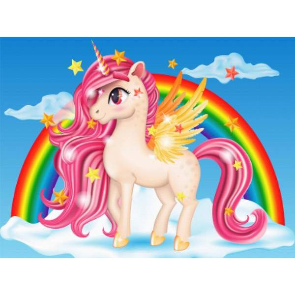 Happy Rainbow Unicorn