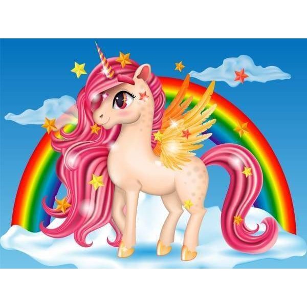 Happy Rainbow Unicorn