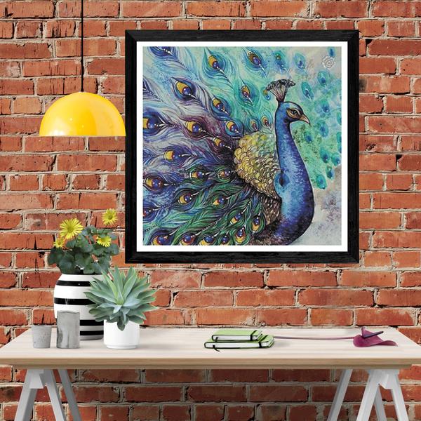 Azure Peacock