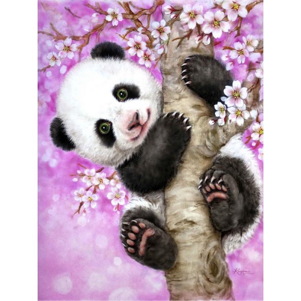 Cherry Blossom Panda