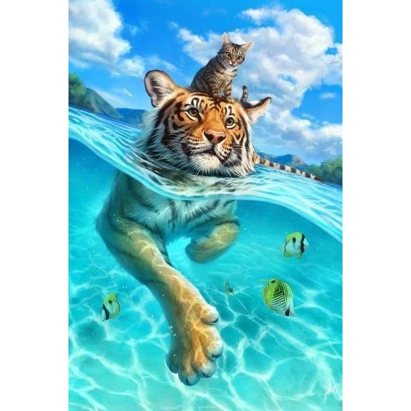 Cat In The Water