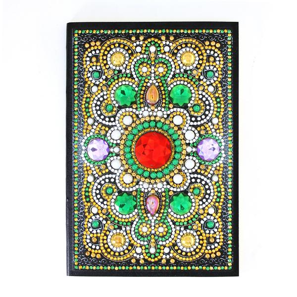 Emerald Mandala Diamond Painting Journal