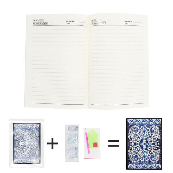 Shades Of Blue Diamond Painting Journal