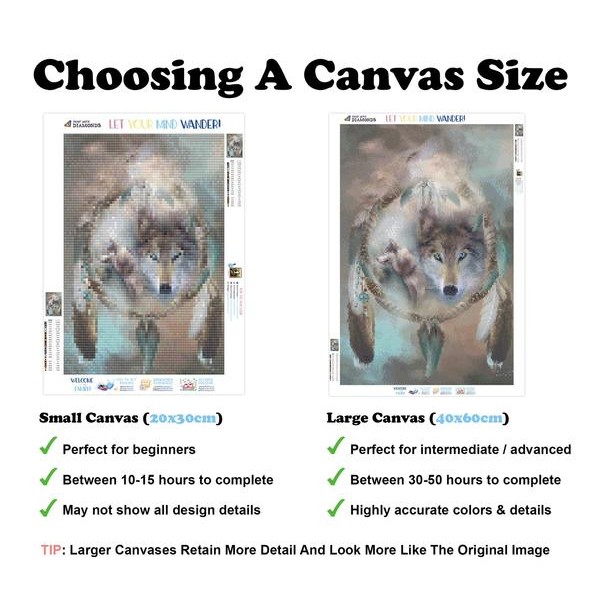 Wolf Dreams Of Peace - Ships From US