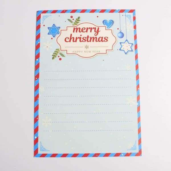 Santa Christmas Cards - 4x Pack