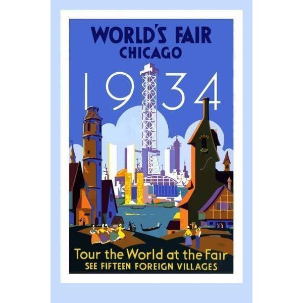 World's Fair Vintage Poster