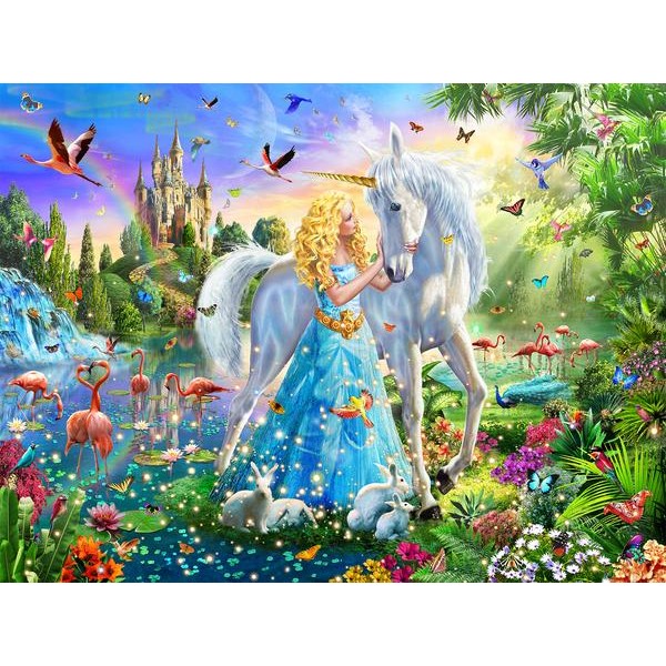 The Princess, The Unicorn, And The Castle