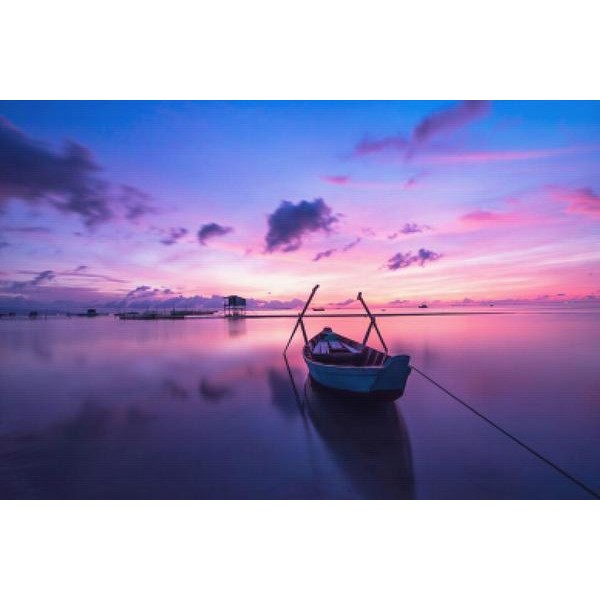 On The Lake At Sunrise