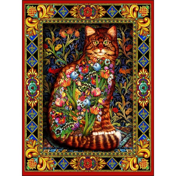 Tapestry Cat