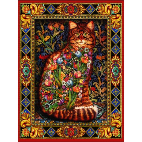 Tapestry Cat