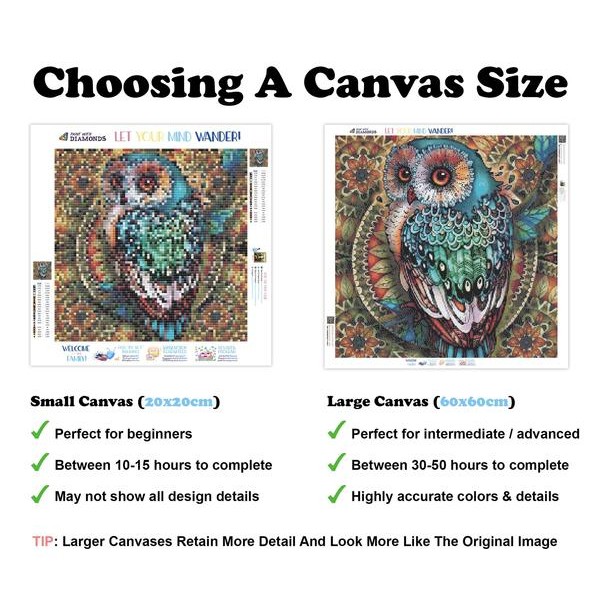 Mandala Berry Branch Owl - Ships From US