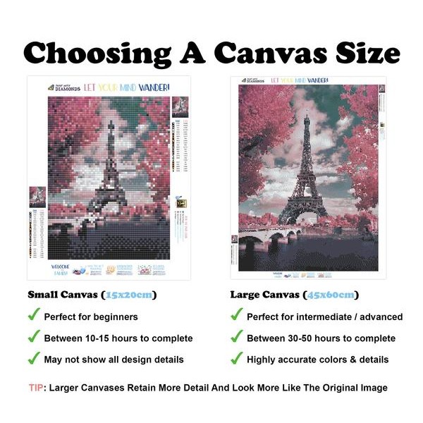 Pink Parisian Trees - Ships From US