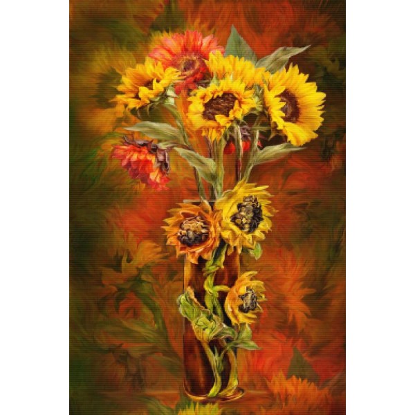 Sunflowers In Sunflower Vase