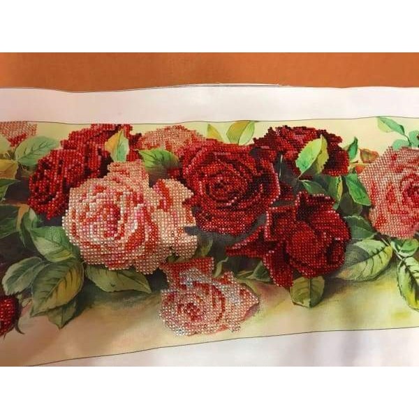 Crimson Floral - Partial