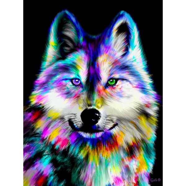 Rainbow Wolf